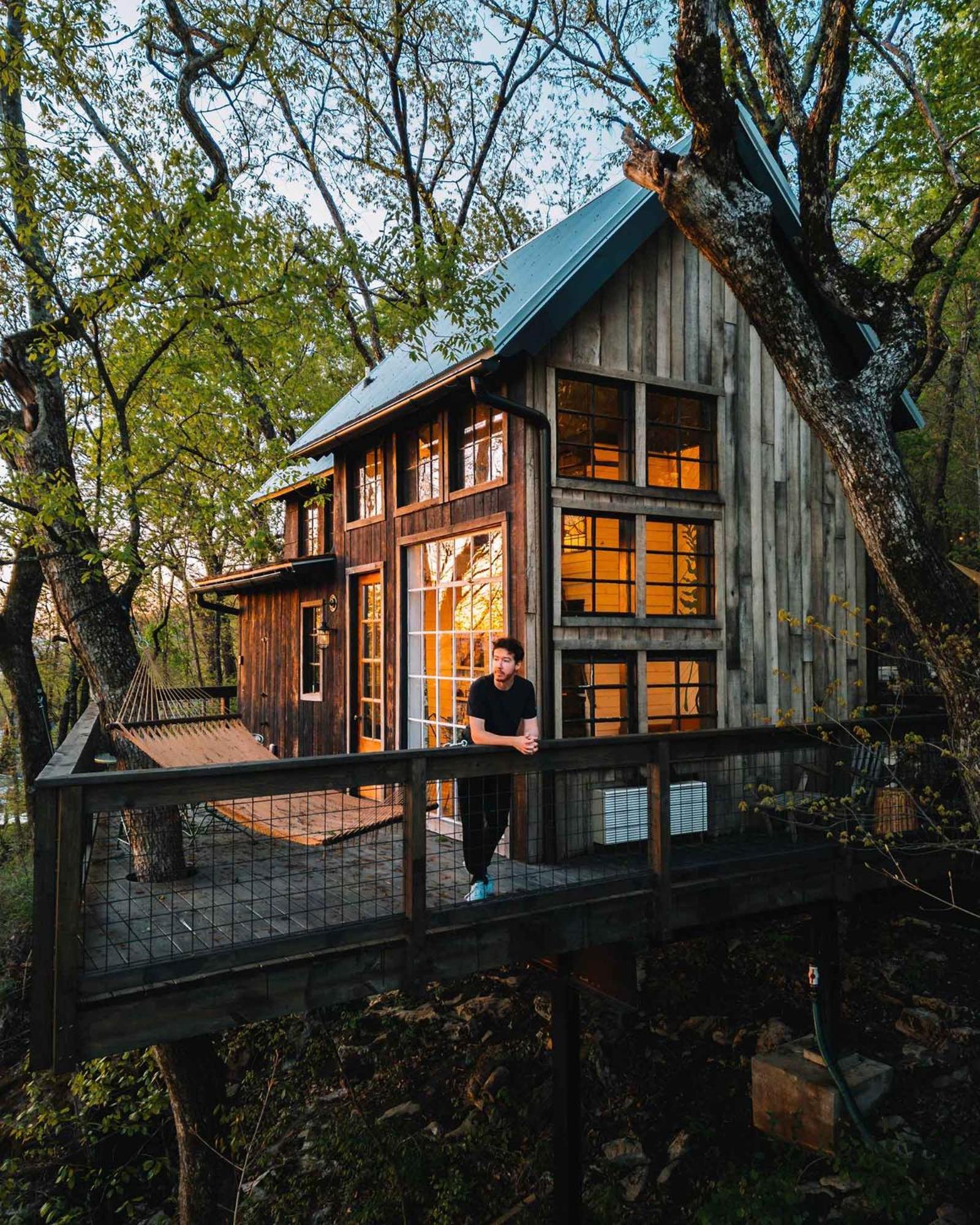 Treetop Hideaways: Wood Lily Treehouse In Τσαττανούγκα Εξωτερικό φωτογραφία